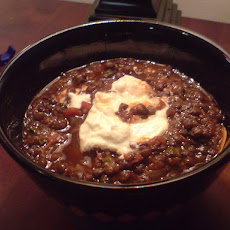 Black Lentil Soup