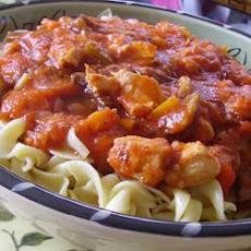 Scarlett's Chicken Cacciatore