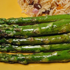 Sesame-Roasted Asparagus
