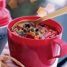 Turkey Mole Soup