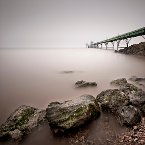 Clevedon Pier by Nick Holland - Landscapes Waterscapes