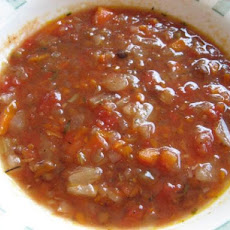 Green Lentil Soup