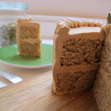 Coffee Cardamom Cake + Coffee Buttercream