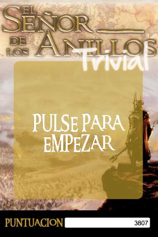 El señor de los Anillos Trivia