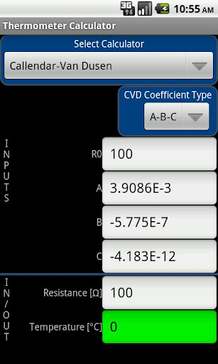 Thermometer Calculator