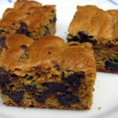 Blonde Brownie Nut Squares