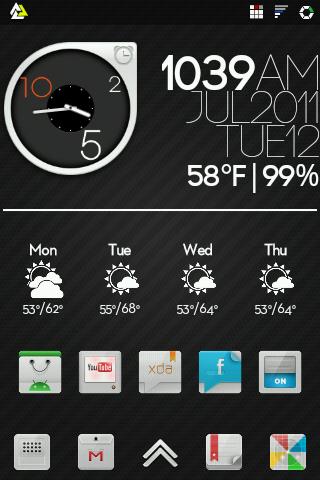 Evoluer CM7 Theme Black