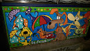 10th Ave E & E Roanoke St Bus Shelter Mural