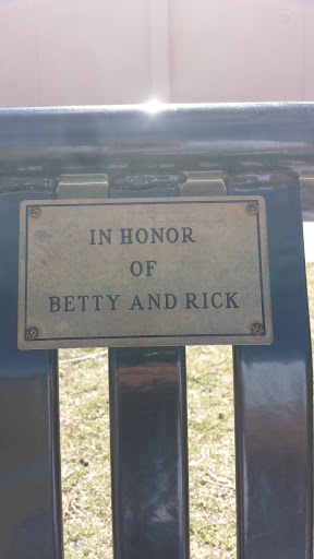 In Honor of Betty and Rick