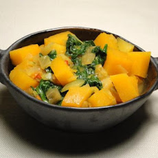 Pumpkin and Spinach Curry