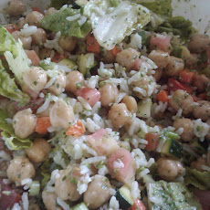 Bright and Fresh Chickpea Salad