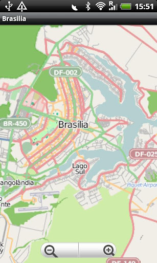 Brasilia Street Map