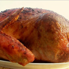 Turkey With Herb Butter & Caramelized Onion Balsamic Gravy