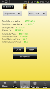 download Gold and Silver Prices Live free
