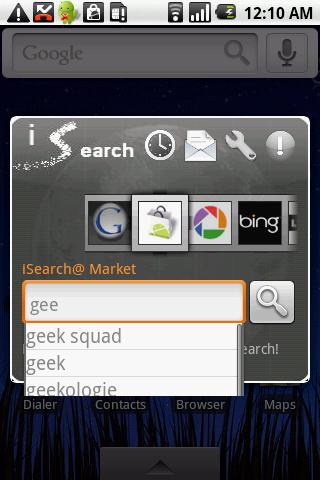iSearch widget-爱搜索