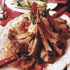 Italian-Asian Rack of Lamb