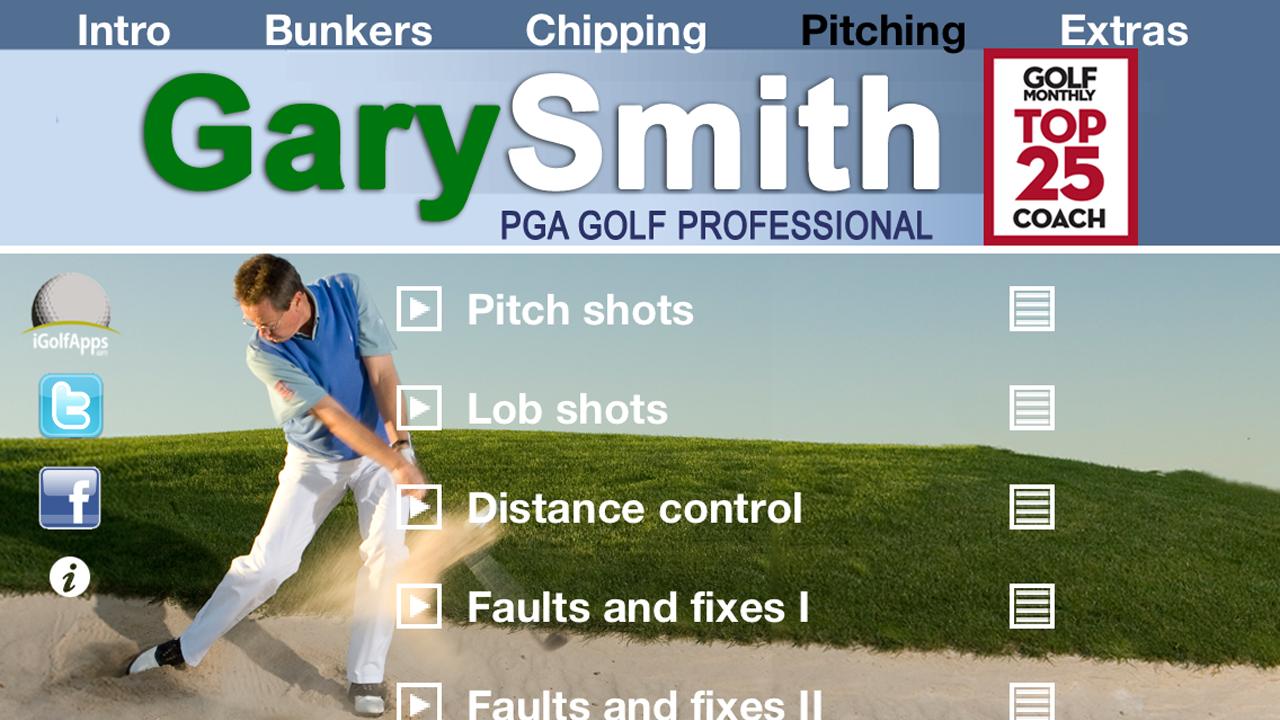 Android application Gary Smith Golf - Short Game screenshort