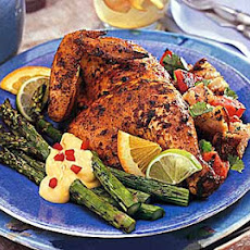 Chicken Marinated in Garlic, Chilies and Citrus Juices