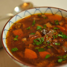 Mushroom Barley Soup