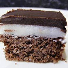 Chocolate Peppermint Slice