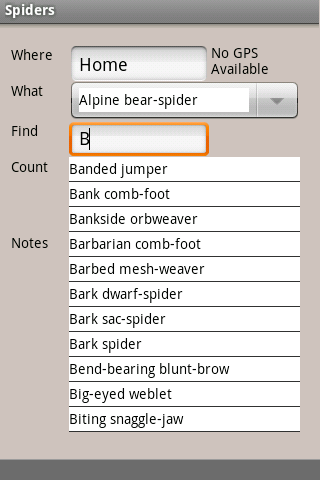 【免費生活App】Easy Recorder British Spiders-APP點子