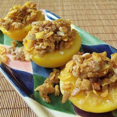 Caramelized Peaches on the Grill