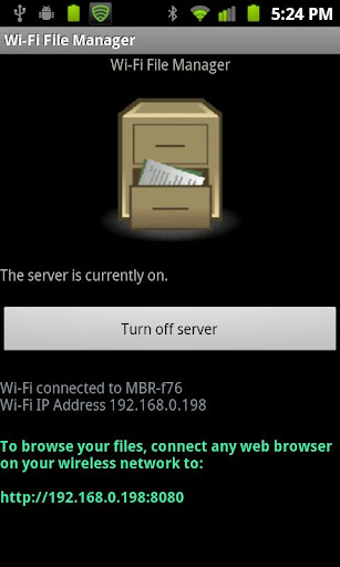 WiFi File Manager