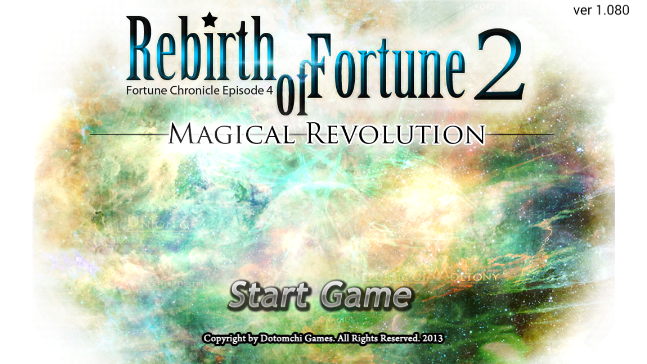 Android application Rebirth of Fortune 2 screenshort