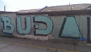 Buda Wall Graffiti
