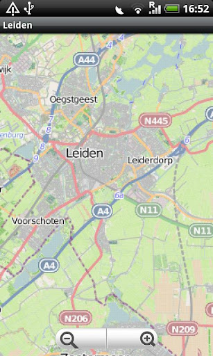 Leiden Street Map