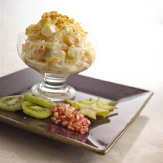 Tropical Fruit Salad With Fresh Goat Cheese