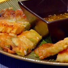 Korean Green Onion and Shrimp Pancakes