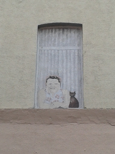 Frau Mit Katze