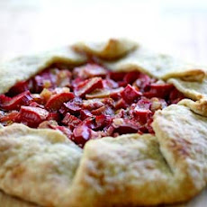 Rhubarb Ginger Galette