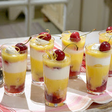 Lemon Cherry Trifle