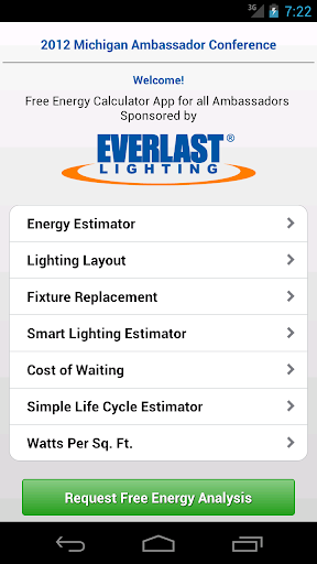 EverLast Lighting Calculator