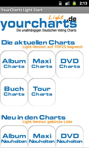 Deutsche Charts YourCharts.de