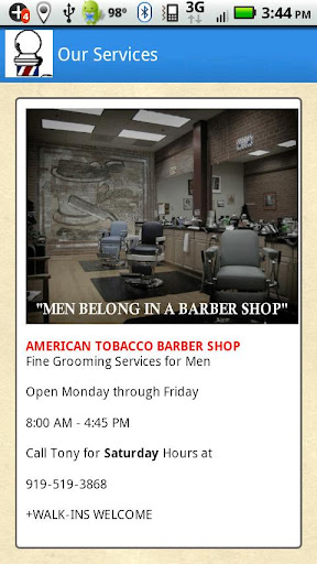 American Tobacco Barber Shop