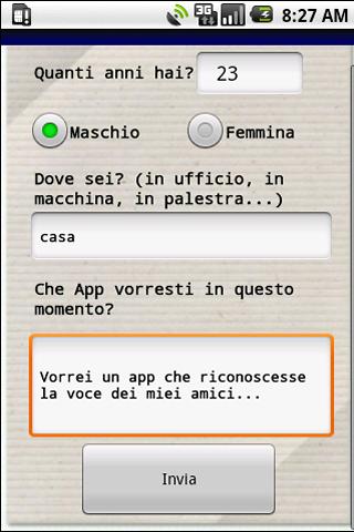 Vorrei un APP