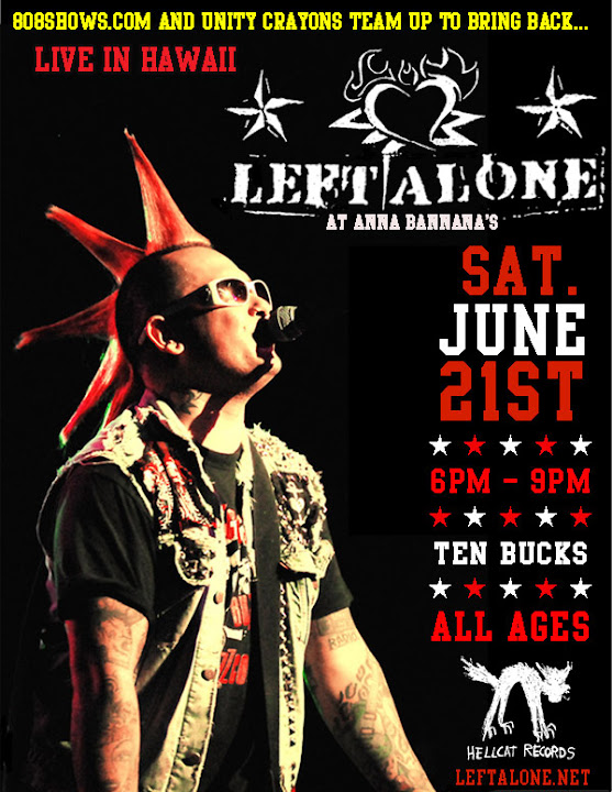 Left Alone Flyer