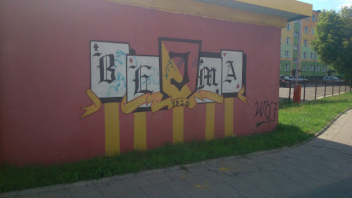 Mural Jagiellonia na Bema