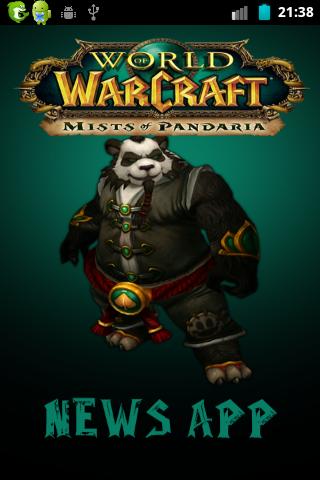 WoW Mist of Pandaria News App