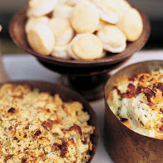 Mashed Potatoes with Bacon and Cheddar