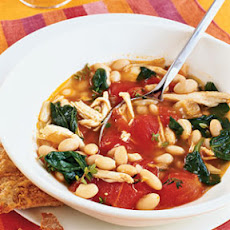 Chicken, White Bean, and Spinach Stew