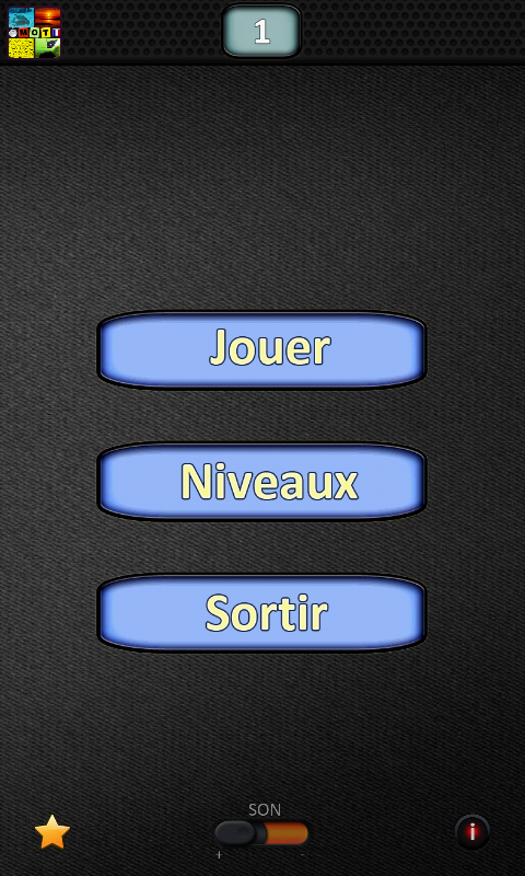 Android application 4 Images 1 Mot: VITESSE screenshort