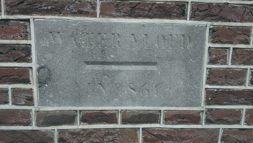 Gedenksteen Hoog water 1861