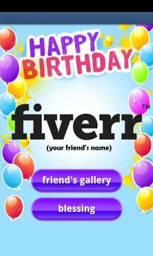 b-day fiverr