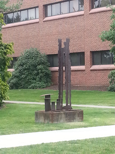 Iron Tower Sculpture