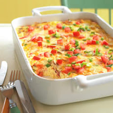 Crustless Bacon and Cheese Quiche
