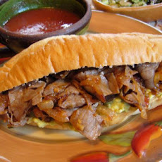 Torta Ahogada (Drowned Beef Sandwich)